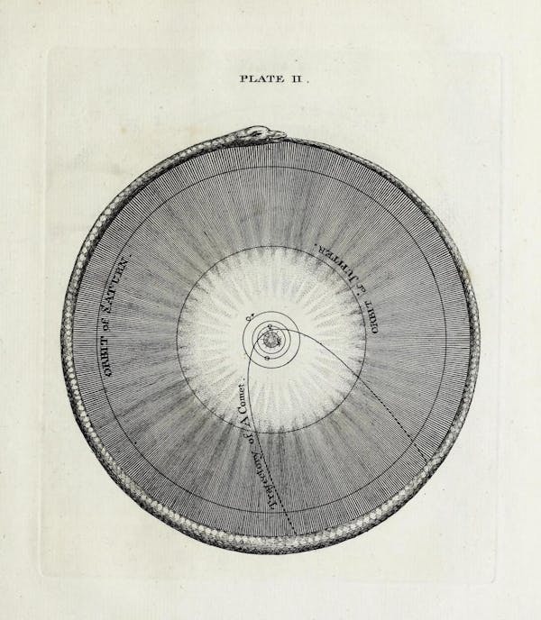 illustration from An Original Theory or New Hypothesis of the Universe